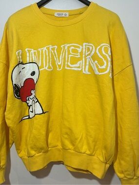 Snoopy Graphic Crewneck sweatshirt Size S
